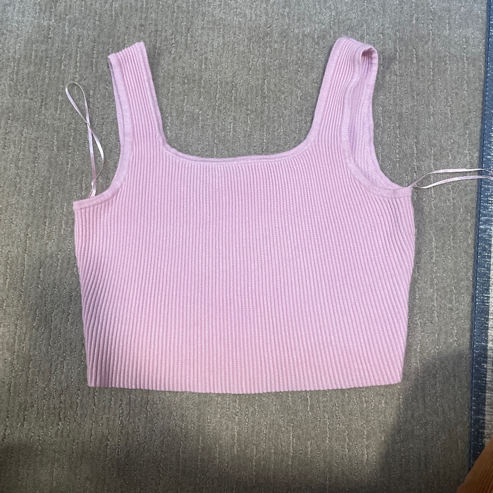 GB Pink crop tank